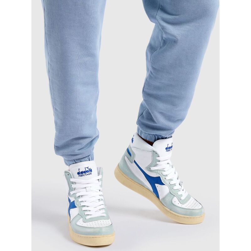 DIADORA Mi Basket Used Gray Dark Antique Silver