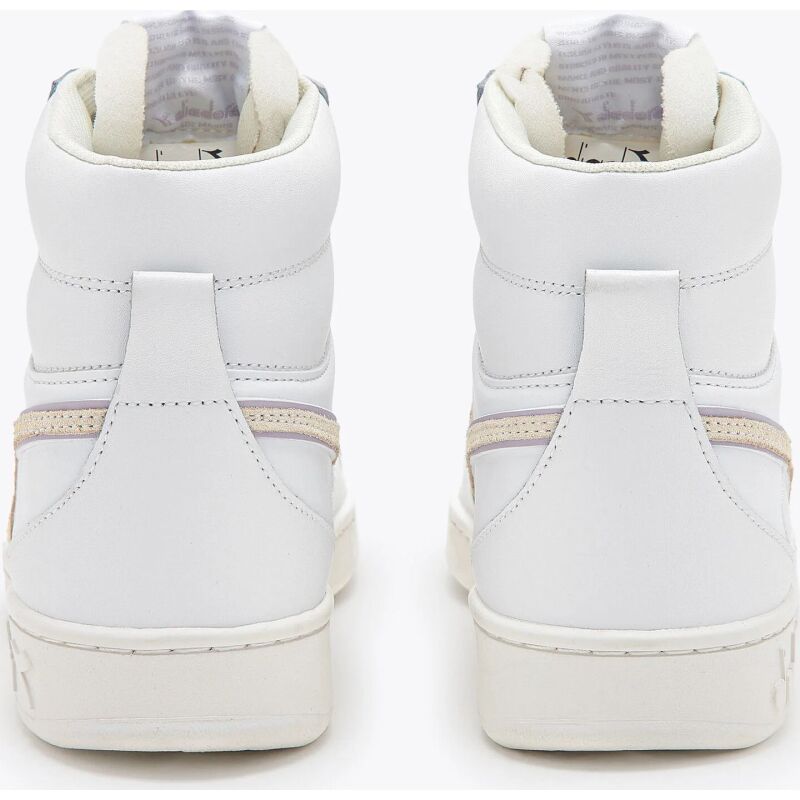 DIADORA Magic Basket Mid Leather Wn White/Lilac Marble