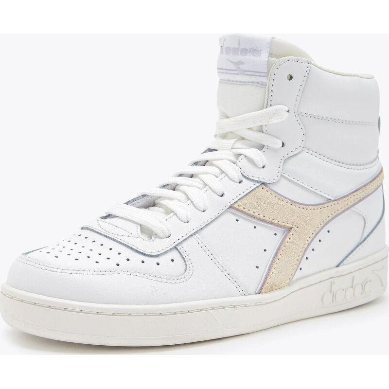 DIADORA Magic Basket Mid Leather Wn White/Lilac Marble