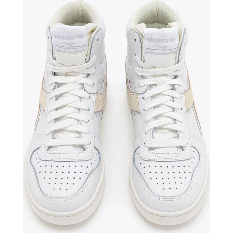 DIADORA Magic Basket Mid Leather Wn White/Lilac Marble