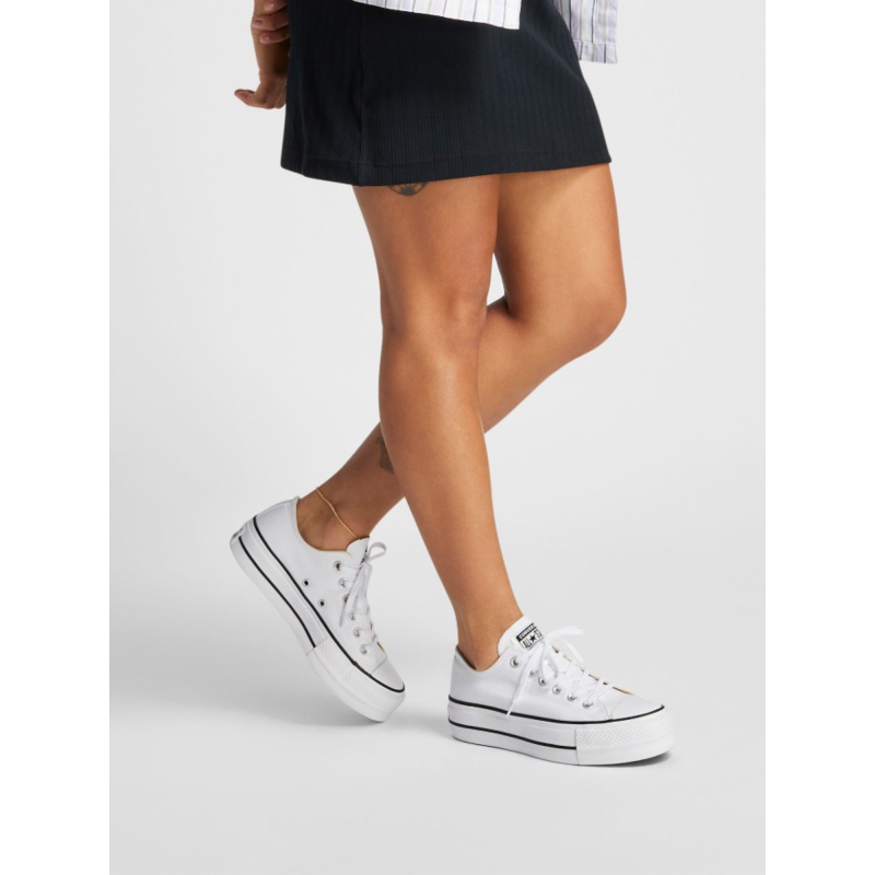 Converse Ctas Lift Ox White/Black/White