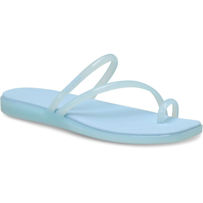 Crocs™ Miami Jelly Toe Loop Sandal Women's Sky Blue Jelly