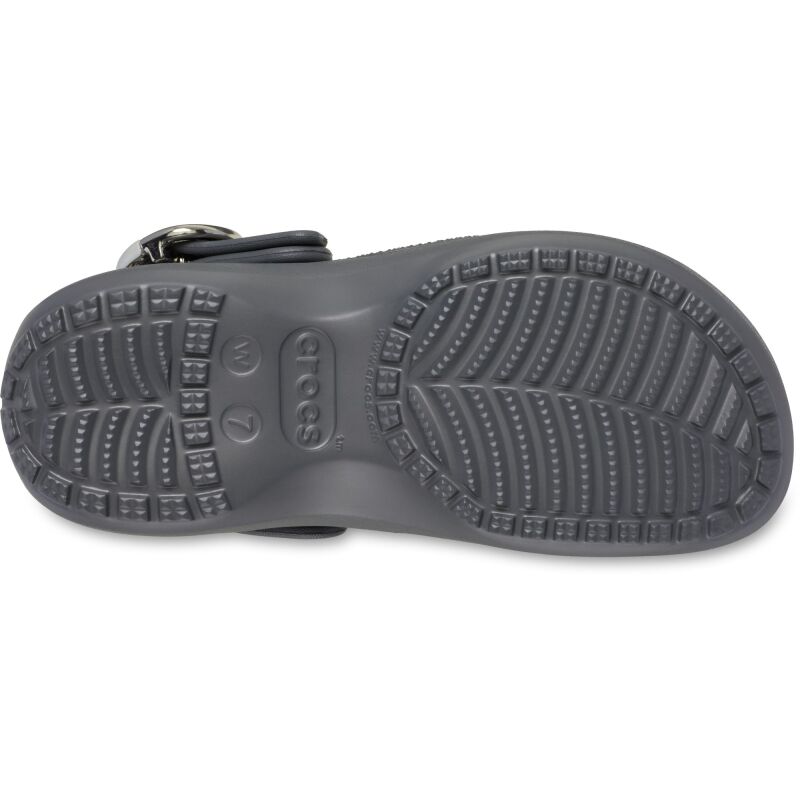 Crocs™ Classic Platform Buckle Clog Women's Carbon