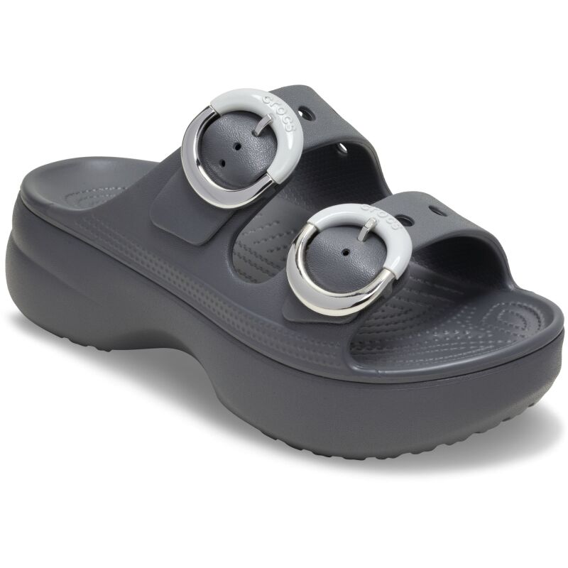 Crocs™ Saturday Platform Dipped Buckle Sandal Women's Carbon