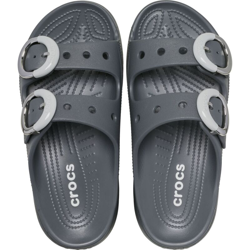 Crocs™ Saturday Platform Dipped Buckle Sandal Women's Carbon