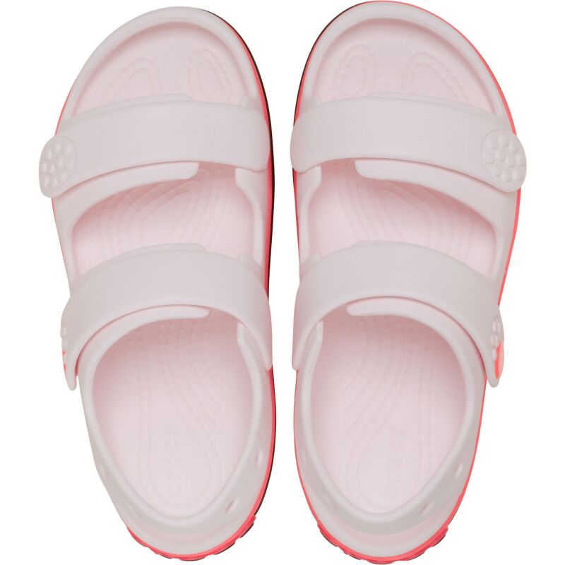 Crocs™ Crocband Cruiser Neon Band Sandal Kids' Bubble Ice/Pink Blast