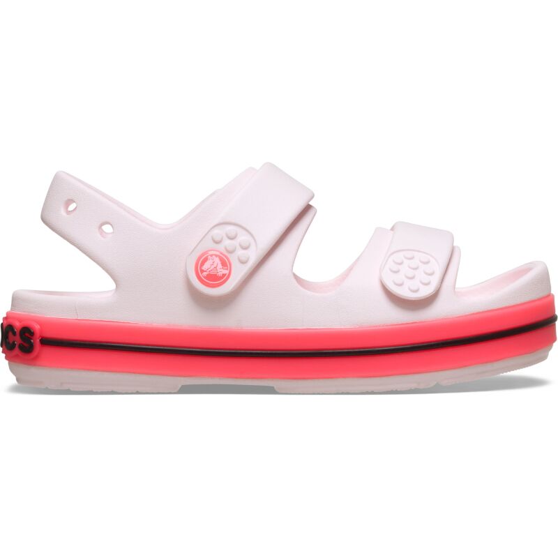Crocs™ Crocband Cruiser Neon Band Sandal Kids' Bubble Ice/Pink Blast