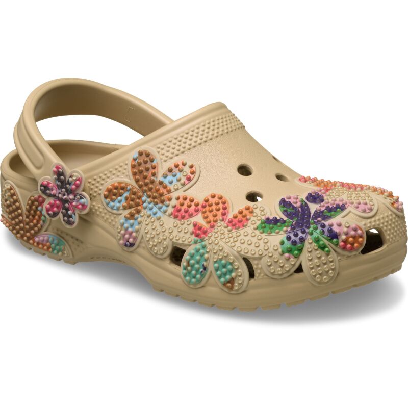 Crocs™ Classic Summer Beaded Clog Beige
