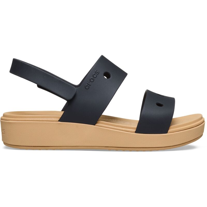 Crocs™ Brooklyn Sandal Kids' Black/Cashew