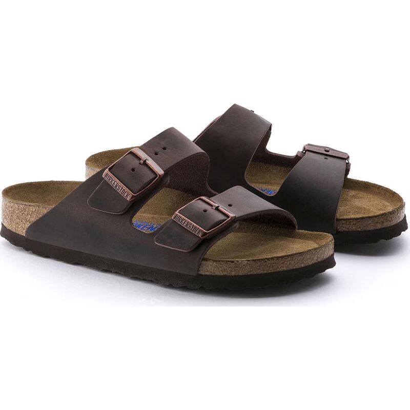 Birkenstock Arizona Soft Footbed Oiled Leather Regular Habana