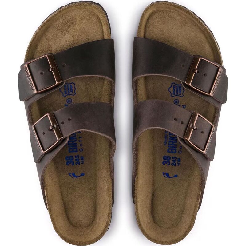 Birkenstock Arizona Soft Footbed Oiled Leather Regular Habana