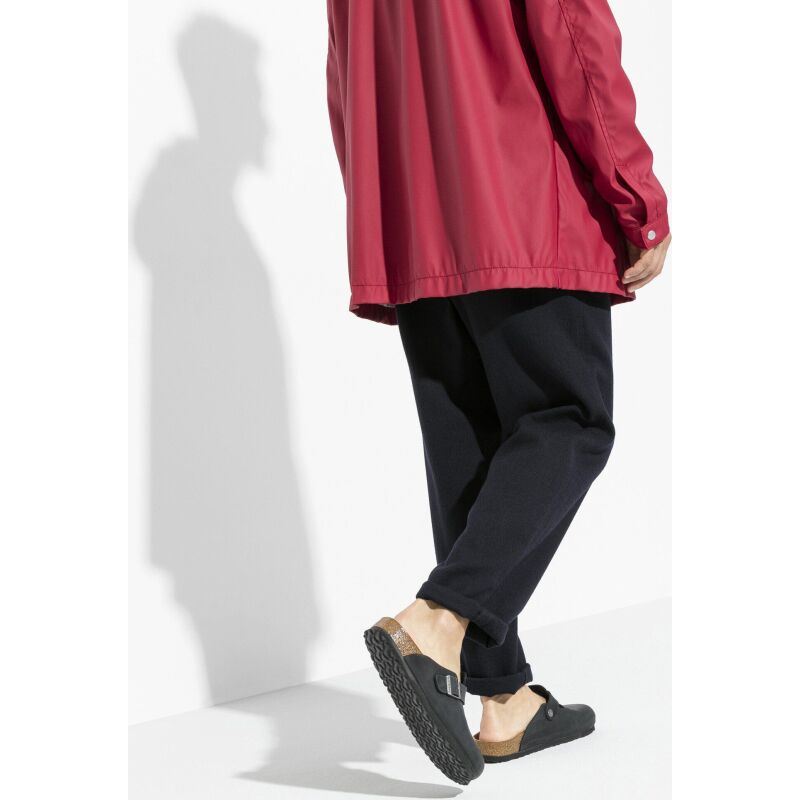 Birkenstock Boston Oiled Leather Narrow Black
