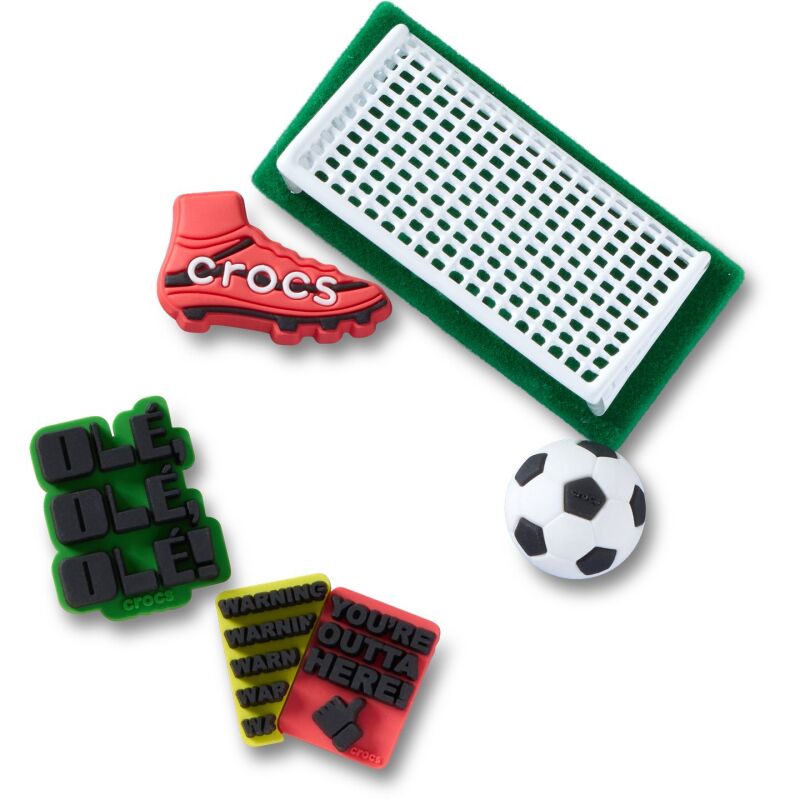 Crocs™ Jibbitz Soccer Game 5 Pack 