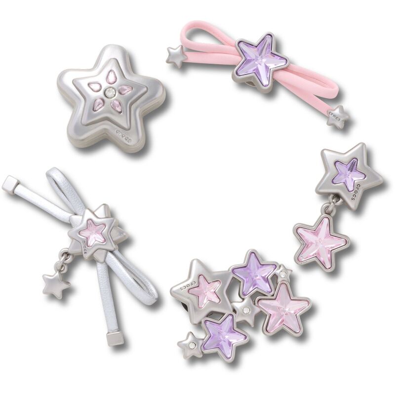 Crocs™ Jibbitz Stars and Bows 5 Pack 