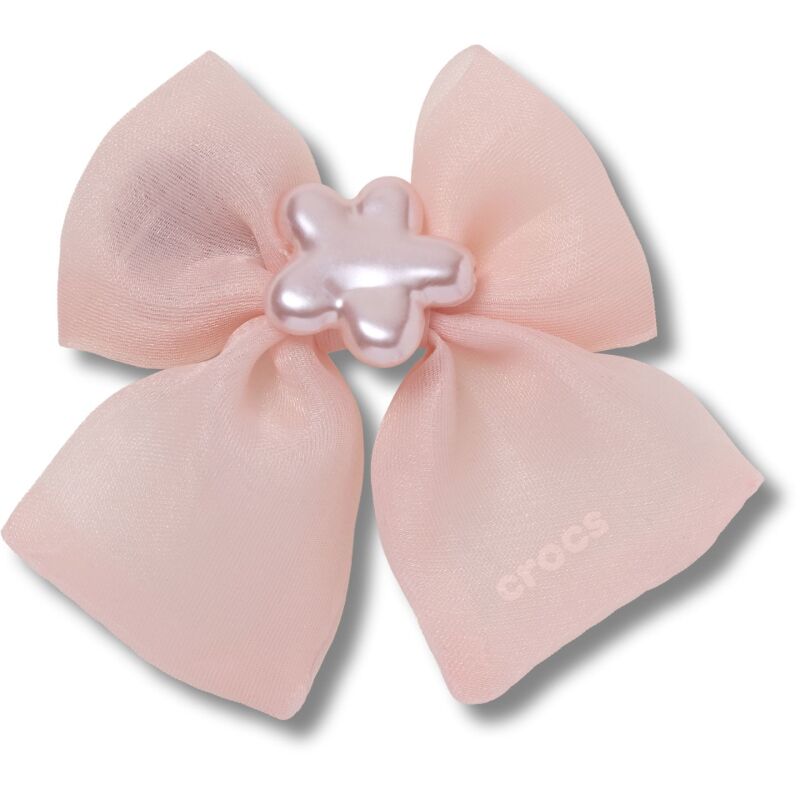 Crocs™ Jibbitz Sheer Pink Bow 