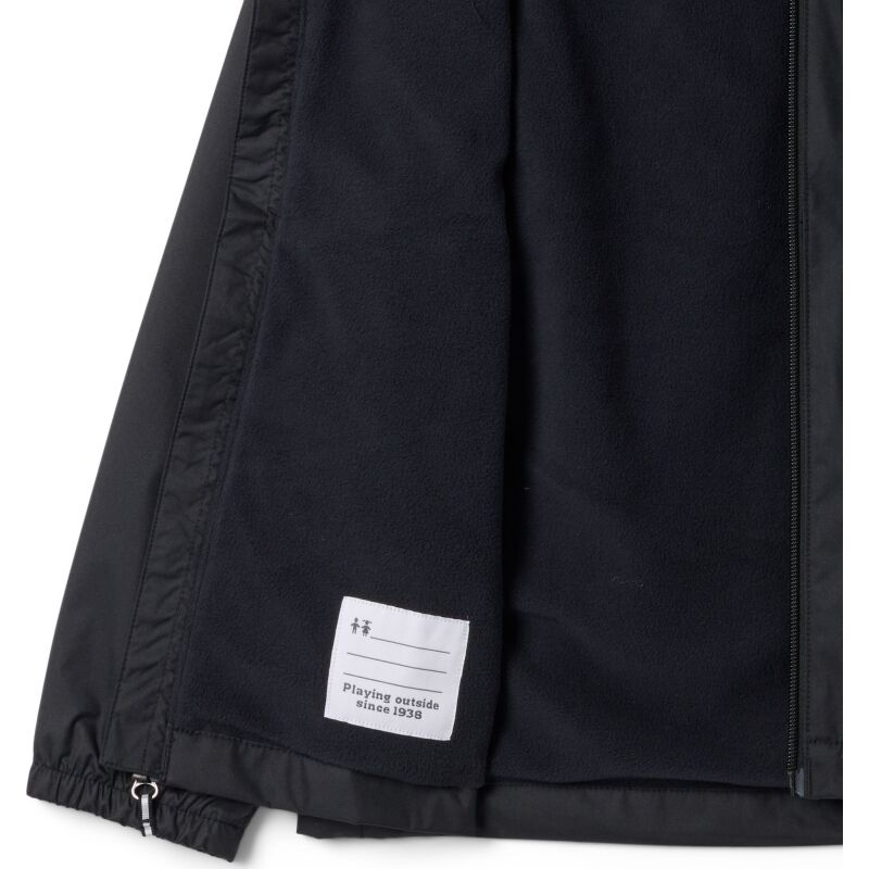 Columbia Youth Boys' Rainy Trails III Fleece Lined Jacket Black