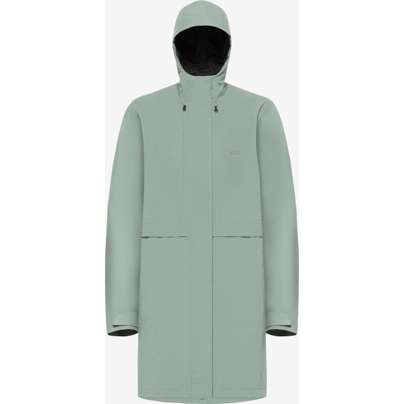 Jack Wolfskin Terraview 2L Coat Women's Green Zinnia