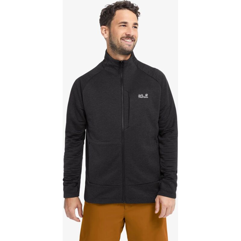 Jack Wolfskin Anytrail Full-Zip Men's Black