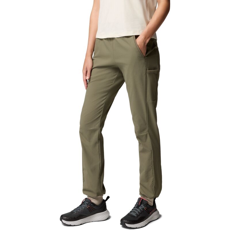 Columbia Leslie Falls Pull-On Pant Women's On Pan-Stone Green