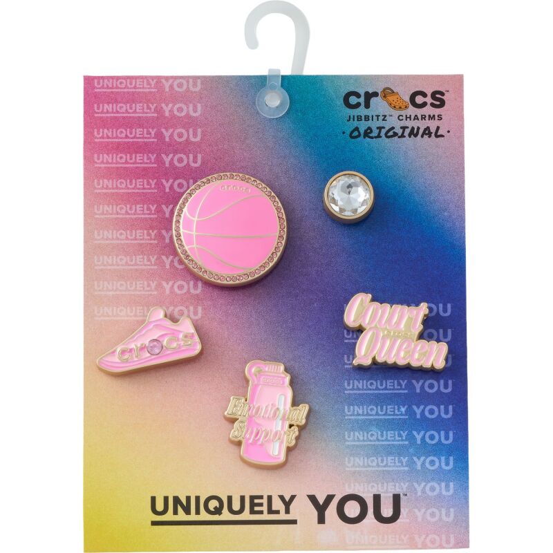 Crocs™ Jibbitz Basketball Bling 5 Pack 