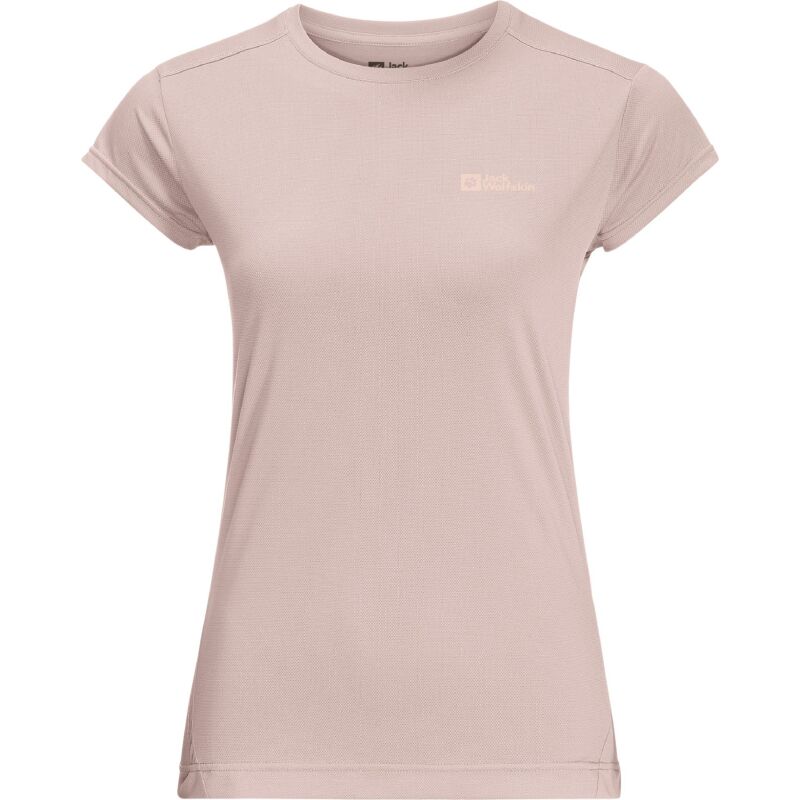 Jack Wolfskin Prelight Short Sleeve Women's Rose Smoke