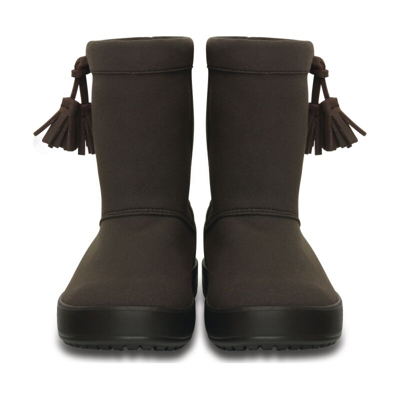 Crocs™ Kids' LodgePoint Boot Espresso