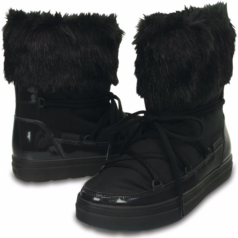 Crocs™ Lodgepoint Lace Boot Black