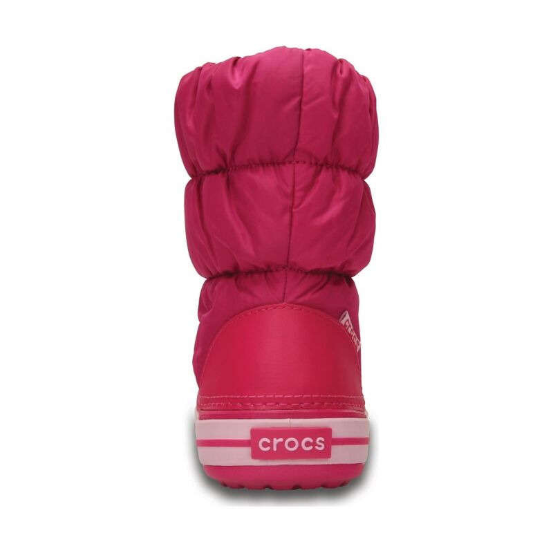 Crocs™ Kids Winter Puff Boot Candy Pink