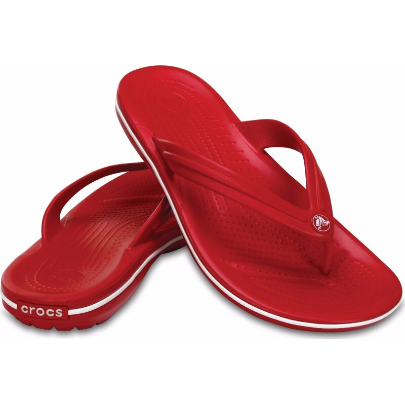 Crocs™ Crocband™ Flip Pepper/White