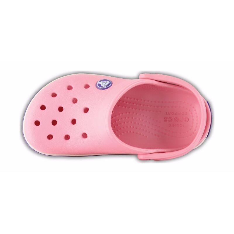 Crocs™ Kids' Crocband Clog Peony Pink/Stucco