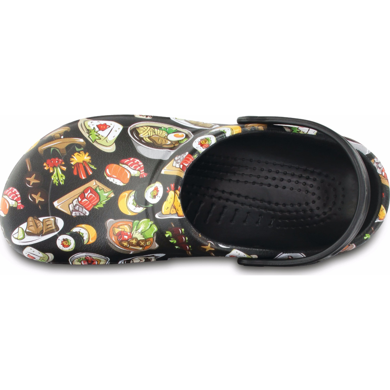 Crocs™ Bistro Graphic Clog Black/Tumbleweed