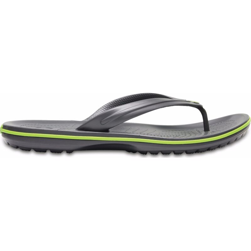 Crocs™ Crocband™ Flip Graphite/Volt Green