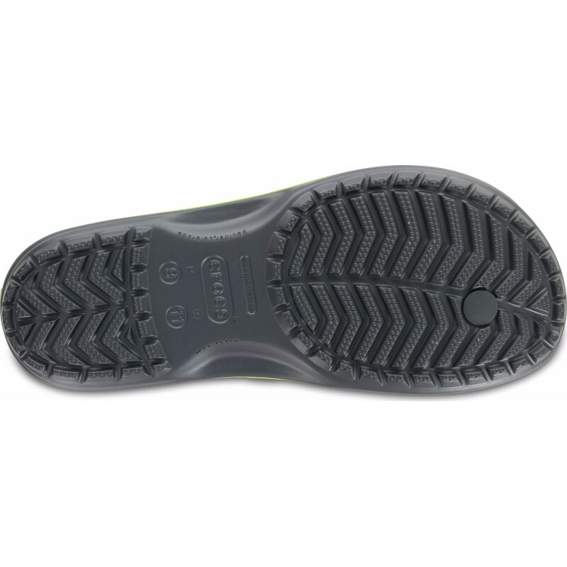 Crocs™ Crocband Flip Graphite/Volt Green
