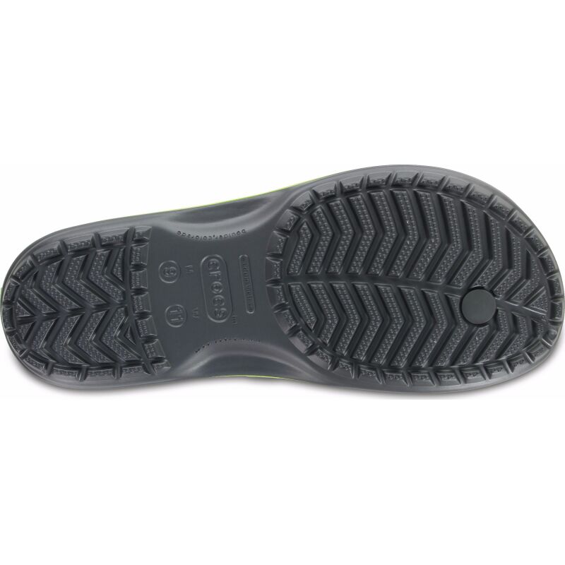 Crocs™ Crocband™ Flip Graphite/Volt Green