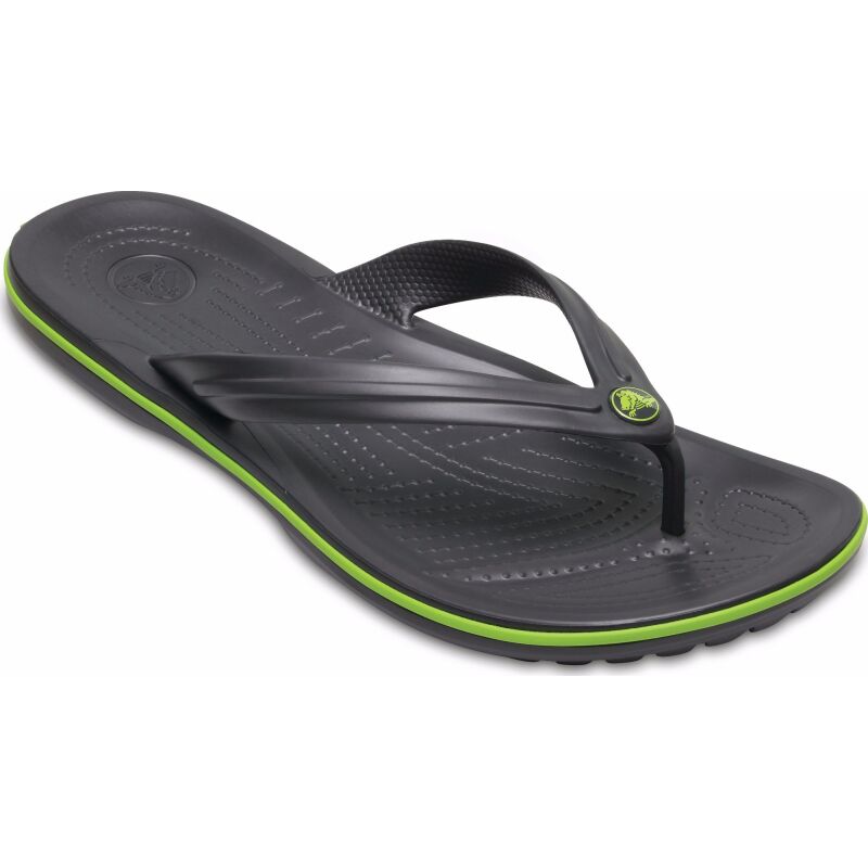 Crocs™ Crocband Flip Graphite/Volt Green