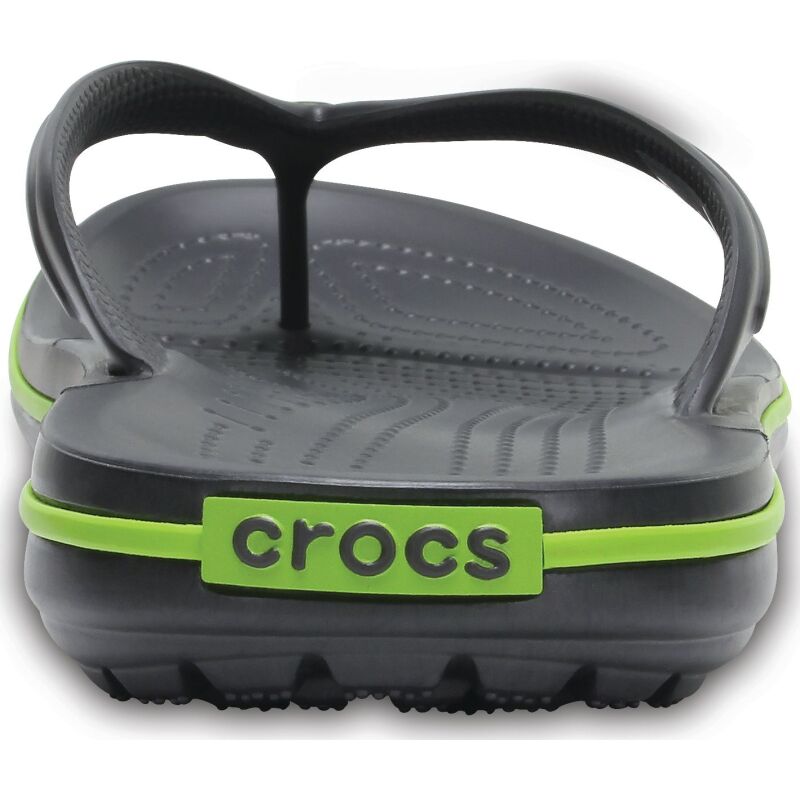Crocs™ Crocband Flip Graphite/Volt Green