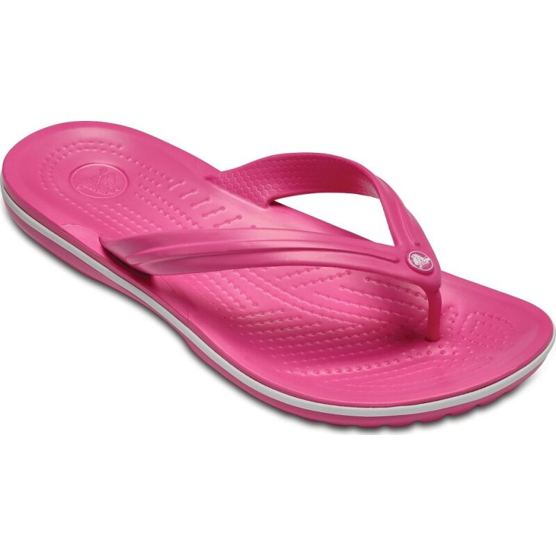Crocs™ Crocband Flip Paradise Pink/White