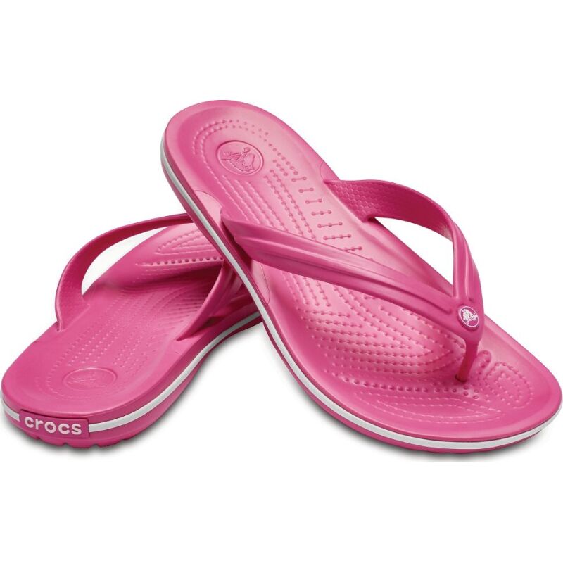 Crocs™ Crocband™ Flip Paradise Pink/White