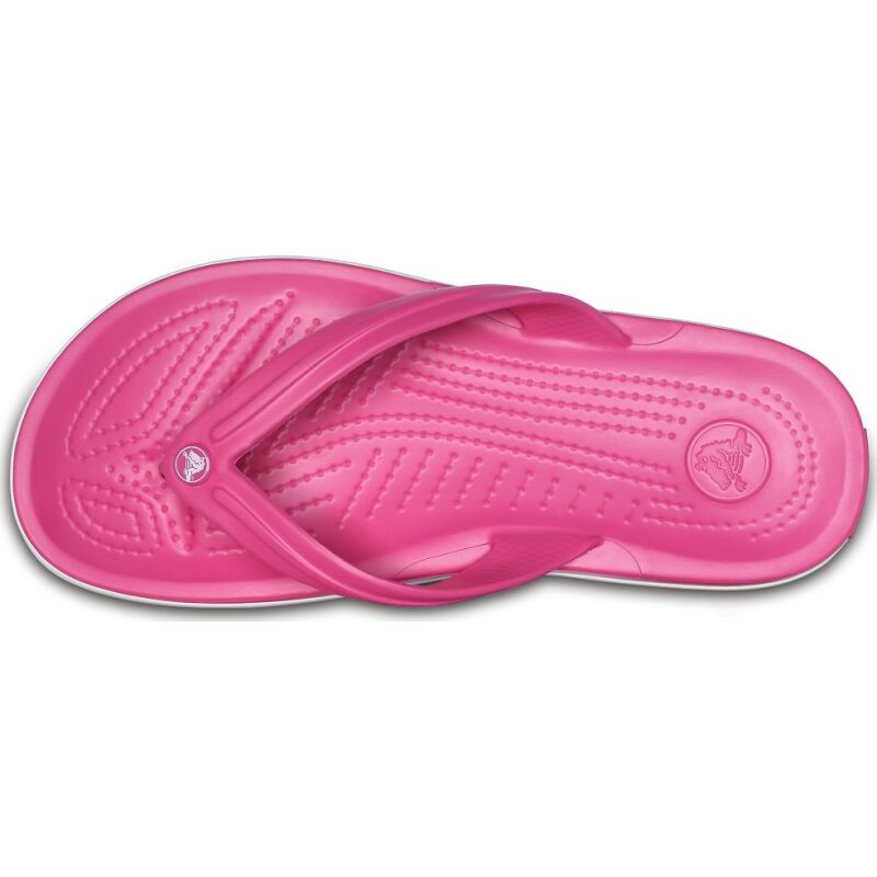 Crocs™ Crocband Flip Paradise Pink/White