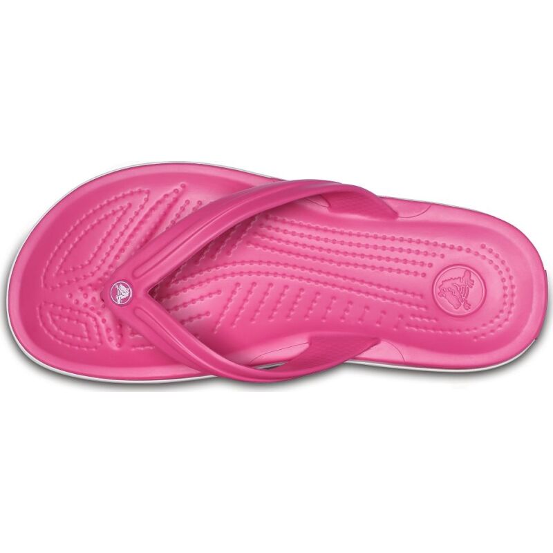 Crocs™ Crocband™ Flip Paradise Pink/White