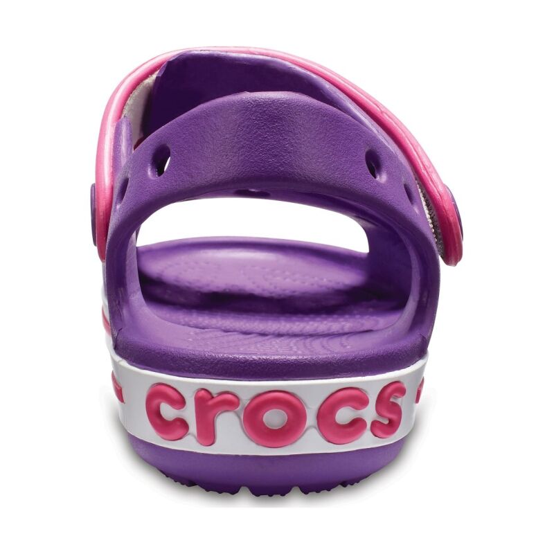 Crocs™ Kids' Crocband Sandal Amethyst/Paradise Pink
