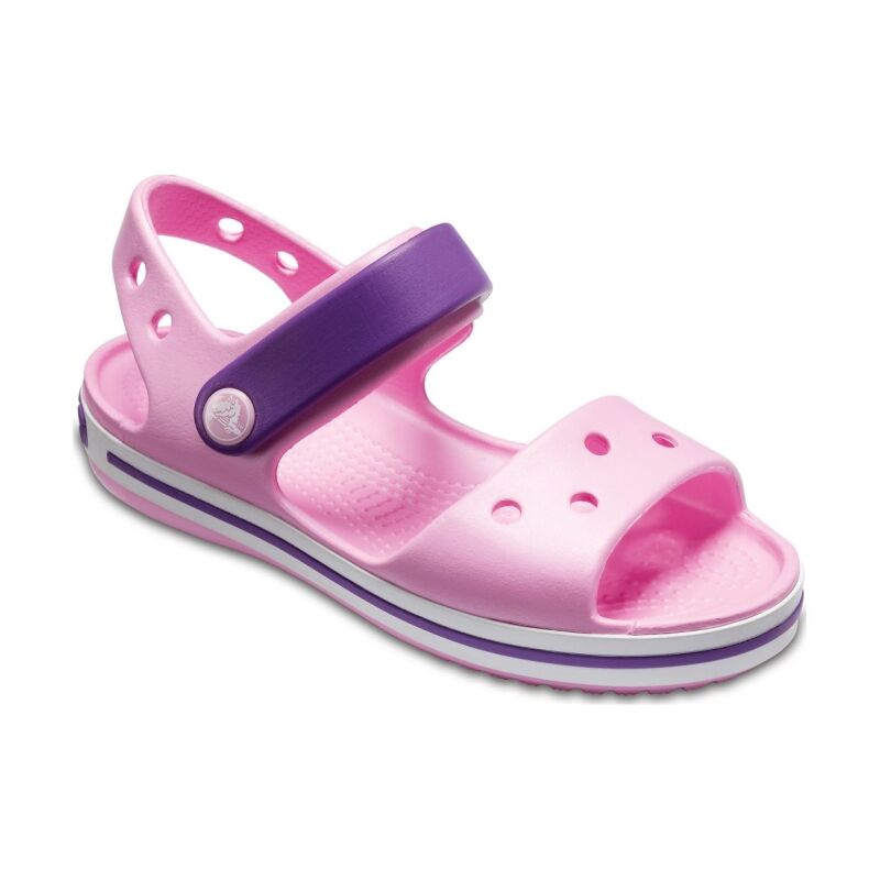 Crocs™ Kids Crocband Sandal Carnation/Amethyst