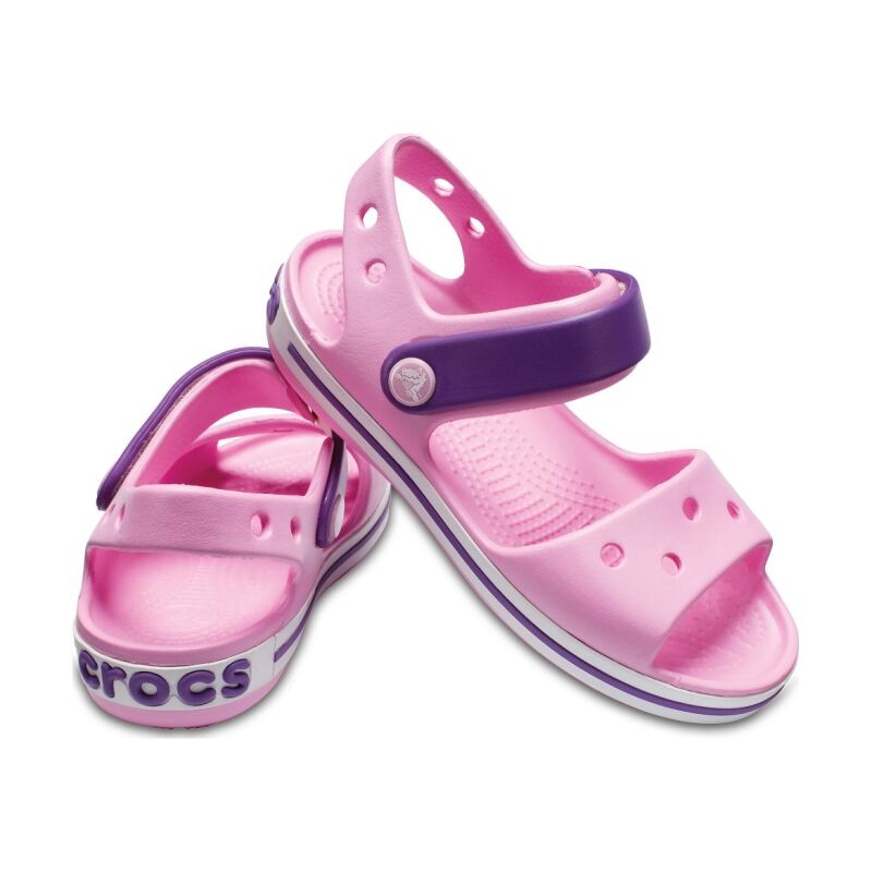 Crocs™ Kids' Crocband Sandal Carnation/Amethyst