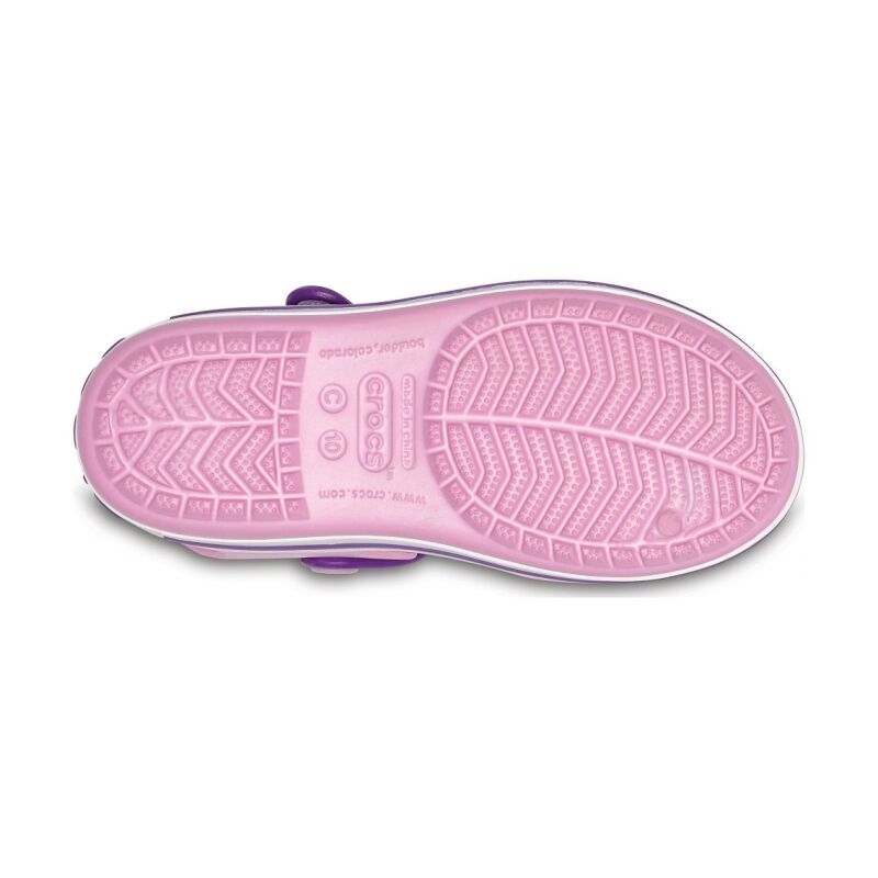 Crocs™ Kids Crocband Sandal Carnation/Amethyst