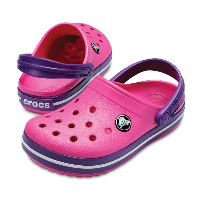Crocs™ Kids' Crocband Clog Paradise Pink/Amethyst