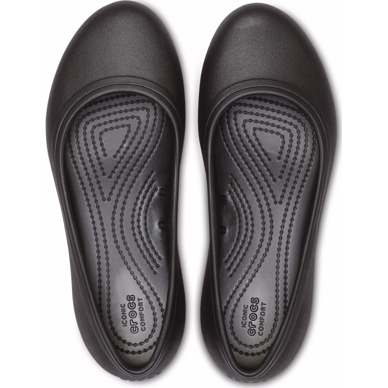 Crocs™ Kadee II Work Flat Black