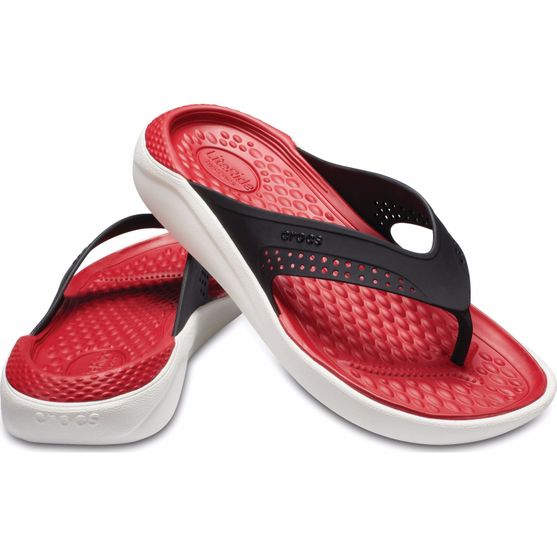 Crocs™ LiteRide Flip Black/White