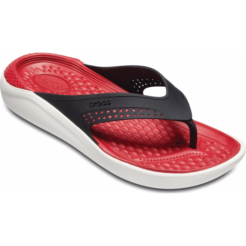 Crocs™ LiteRide Flip Black/White