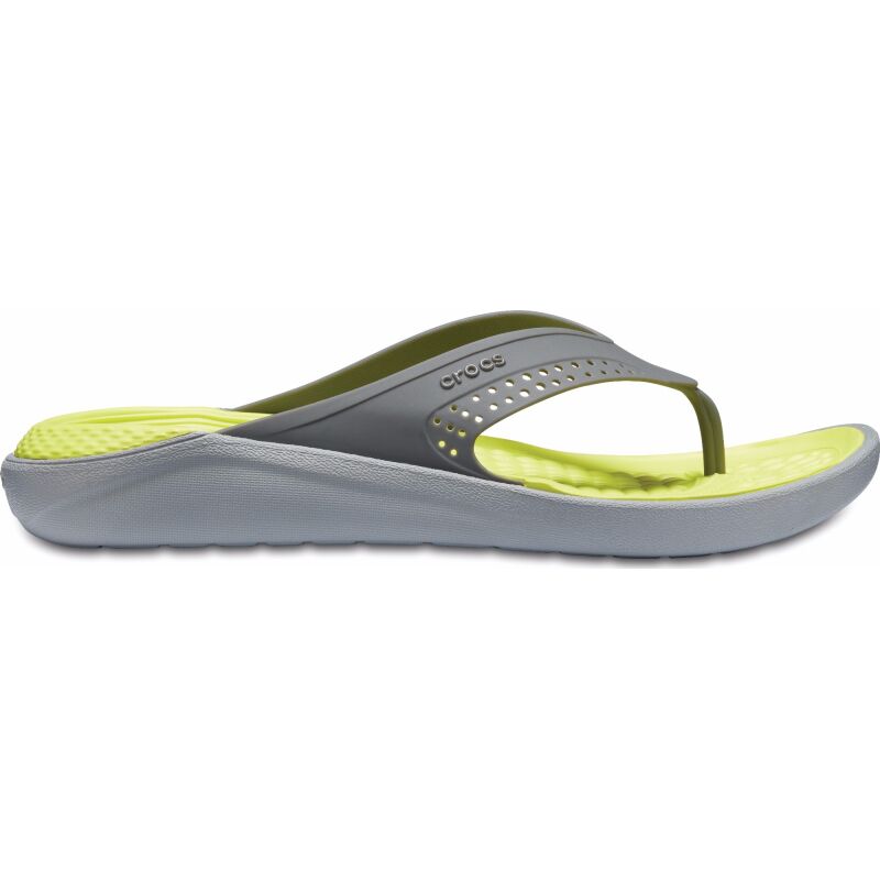 Crocs™ LiteRide Flip Slate Grey/Light Grey