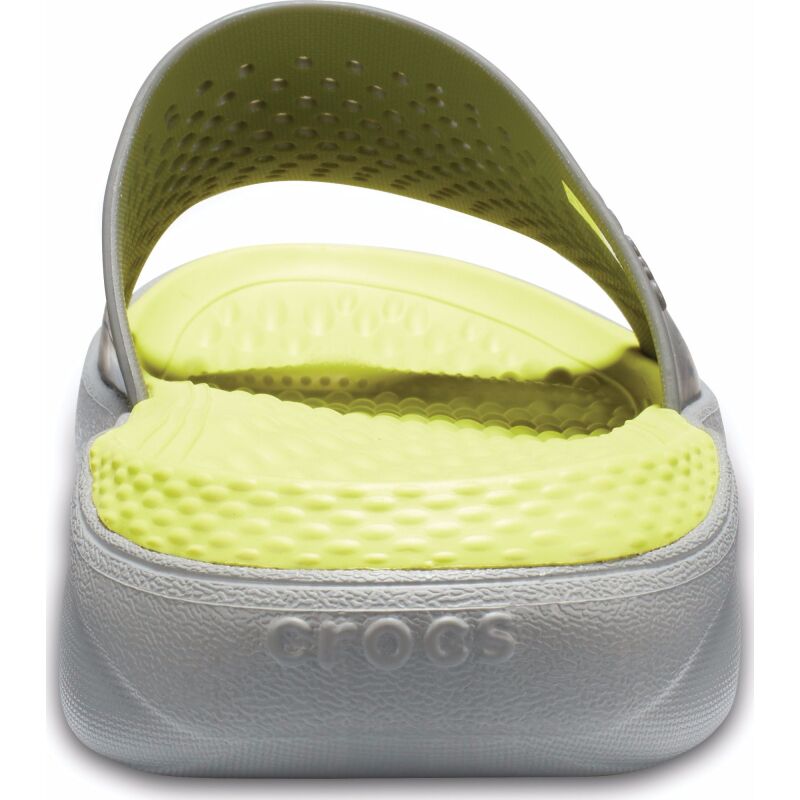 Crocs™ LiteRide Slide Slate Grey/Light Grey